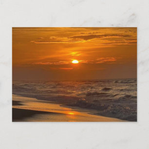 Sunrise Topsail Beach Briefkaart