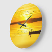 Sunrise Traditionele visser boot Grote Klok (Hoek)