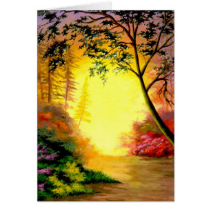 Sunrise Trail Note Card