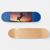 Sunrise Unicorn Skateboard (Horz)