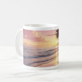Sunrise Vibes 'Chill Out' Cafe Mug (Devant gauche)