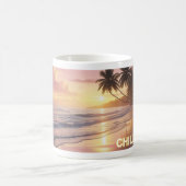 Sunrise Vibes 'Chill Out' Cafe Mug (Centre)