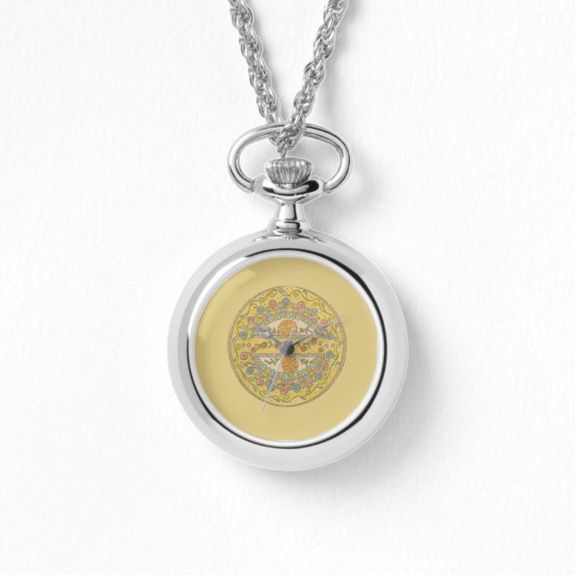 Sunrise Yellow  Horloge (Voorkant)