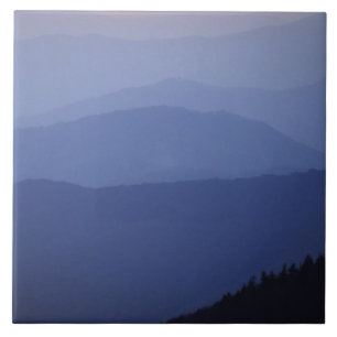 Sunrise, Zuid-Appalachian Mountains, groot Tegeltje
