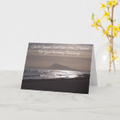 Sunrise Zuster Husband Personeel Jubileum Kaart (Gele Bloem)