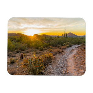 Sunrize Over Arizona Trail Magneet