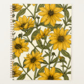 Sunroot, tournesol sauvage sur blanc (Devant)