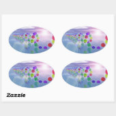 Suns dans leurs cours Stickers (Feuille)