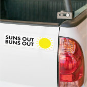 Suns Out Buns Bumpersticker (Op Truck)