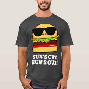 Suns Out Buns Out Grappige Zomer Burger Pun 1 T-shirt