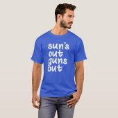 Sun's Out Pistolen T-shirt (Voorkant volledig)