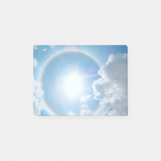 Sun's regenbooghalo post-it® notes (Voorkant)