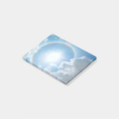 Sun's regenbooghalo post-it® notes (Schuin)