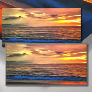 Sunset 1577 Art Canvas Afdruk