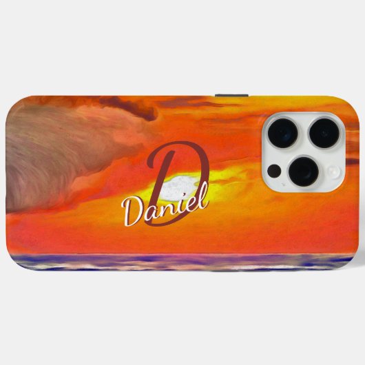 Sunset 2443 Case-Mate iPhone case (Achterkant (horizontaal))