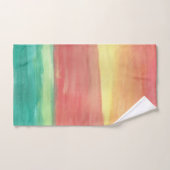 Sunset Abstract Bad Handdoek (Handdoek)