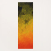 Sunset Abstract Facets - Yoga Mat (Achterkant)