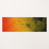 Sunset Abstract Facets - Yoga Mat (Voorkant (horizontaal))
