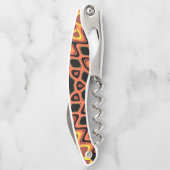 SUNSET ABSTRACT KURKENTREKKER (Achterkant)