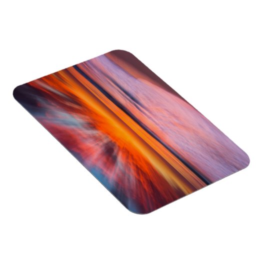 Sunset abstract uit Tamarack Beach Magneet (Rechterzijde)