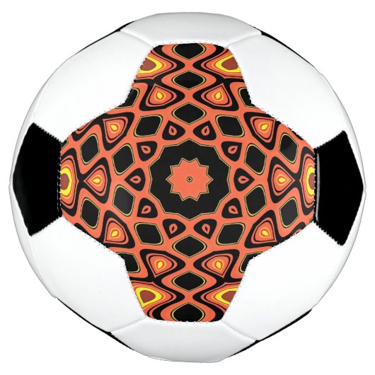 SUNSET ABSTRACT VOETBAL (Gedraaid)