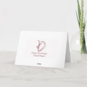 Sunset Abstracted Kaart (Achterkant)