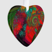 "Sunset" acryl Ornament (voorkant)