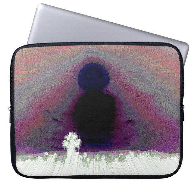 Sunset Afbeelding Laptop Sleeve (Voorkant)