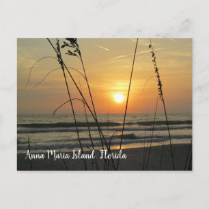 Sunset Anna Maria Island Florida Briefkaart