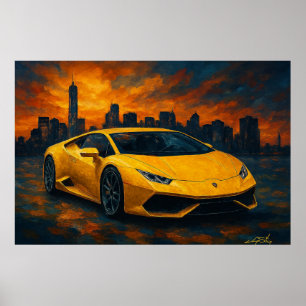 Sunset Apex Auto Poster