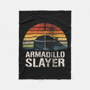  Sunset Armadillo Slayer Armadillo Hunter G Fleece Deken