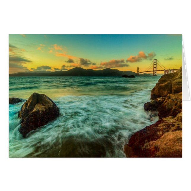 Sunset at Baker Beach (Voorkant Horizontaal)