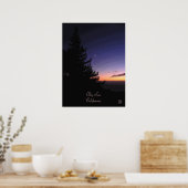 Sunset at Big Sur, Katiamaria Photos & Design TM Poster (Keuken)