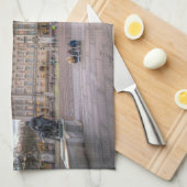 Sunset at Buckingham Palace, Londen Theedoek (Quarter Fold)