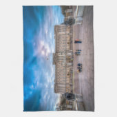 Sunset at Buckingham Palace, Londen Theedoek (Verticaal)
