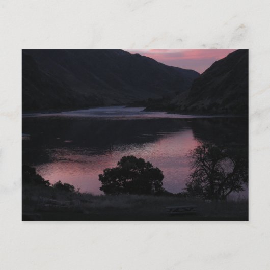 Sunset at Cache Creek Briefkaart (Voorkant)