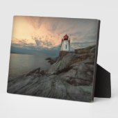 Sunset at Castle Hill Lighthouse Fotoplaat (Zijkant)