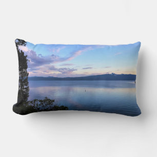 Sunset at Crescent Lake, OR Kussen