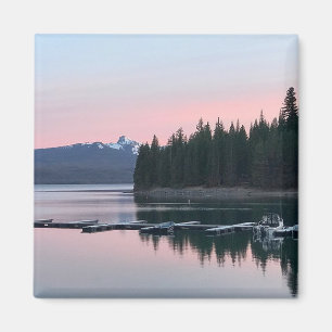 Sunset at Crescent Lake, OR Magneet