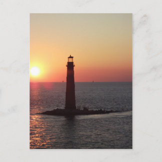 Sunset at Daughin Island Briefkaart