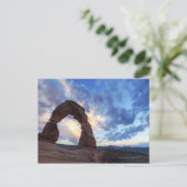 Sunset at Delicate Arch Briefkaart (Staand voorkant)