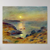 Sunset at Douarnenez Poster (Voorkant)