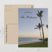 Sunset at Grand Bahama The Bahamas Briefkaart (Voorkant / Achterkant)