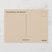 Sunset at Grand Bahama The Bahamas Briefkaart (Achterkant)