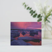 Sunset at Hudson Bay, Canada Briefkaart (Staand voorkant)