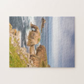 Sunset at Lands End in Cornwall England Legpuzzel (Horizontaal)