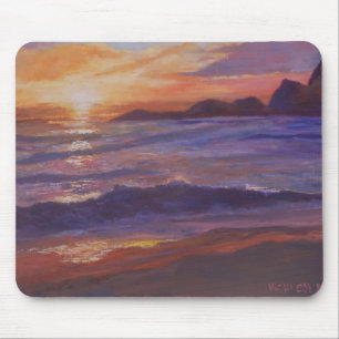 Sunset at Martin's Beach Half Moon Bay Muismat