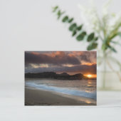 Sunset at Monastery Beach, Carmel, California, Briefkaart (Staand voorkant)