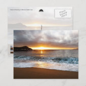 Sunset at Monterey, California's Pacific Coast Briefkaart (Voorkant / Achterkant)