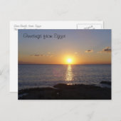 Sunset at Moon Beach - Egypt Carte postale (Devant / Derrière)